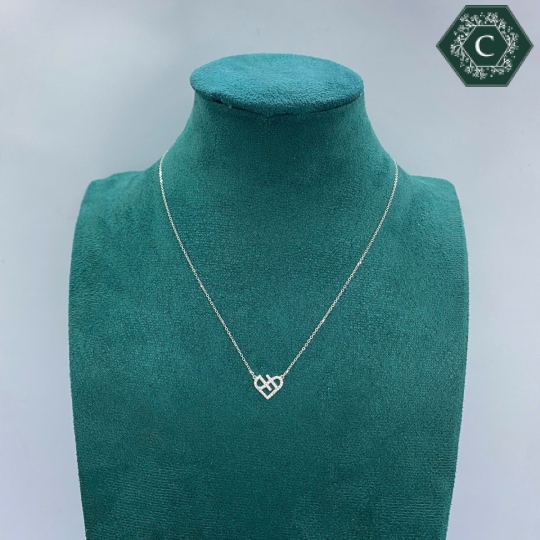 Dây Chuyền Mặt Trái Tim Thiết Kế Trẻ Trung, Thời Trang MS778