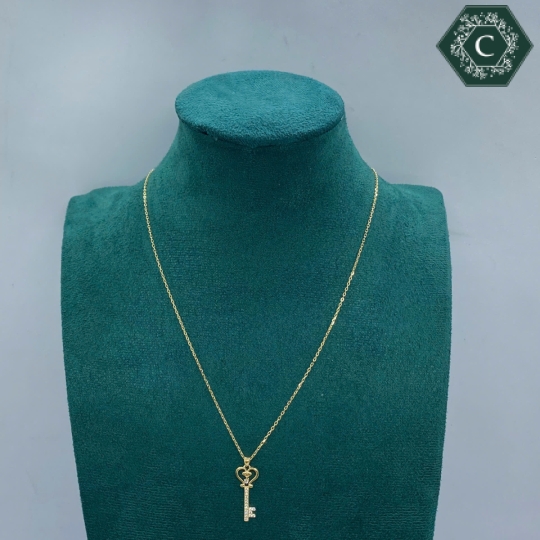 Dây Chuyền Bạc 925 Mặt Chìa Khoá - MS 855