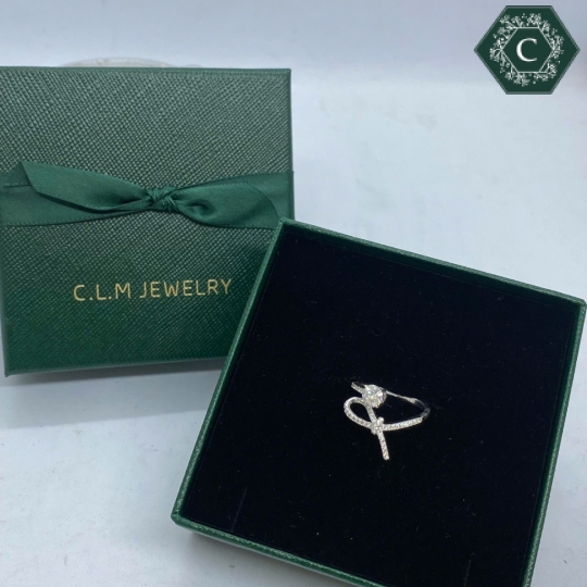 Nhẫn Bạc Đính Đá Moissanite - MS1022
