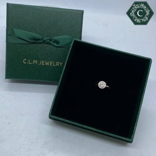 Nhẫn Bạc Đính Đá Moissanite - MS1020