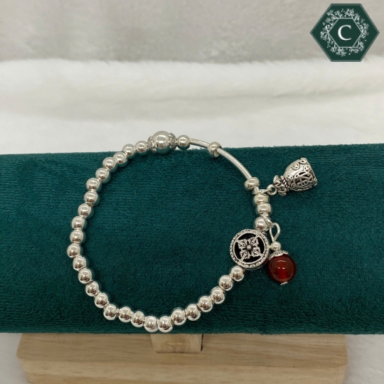 Vòng Tay Titan Charm Túi Tiền May Mắn Tài Lộc - MS1270