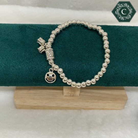 Vòng Tay Titan Charm Mặt Cười Trẻ Trung - MS1271