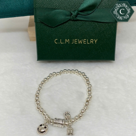 Vòng Tay Titan Charm Mặt Cười Trẻ Trung - MS1271