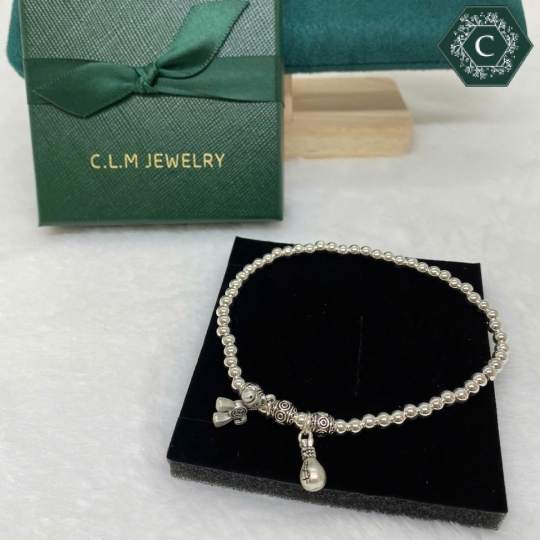 Vòng Tay Titan Charm Chú Ngựa Và Túi Tiền May Mắn Tài Lộc - MS1278