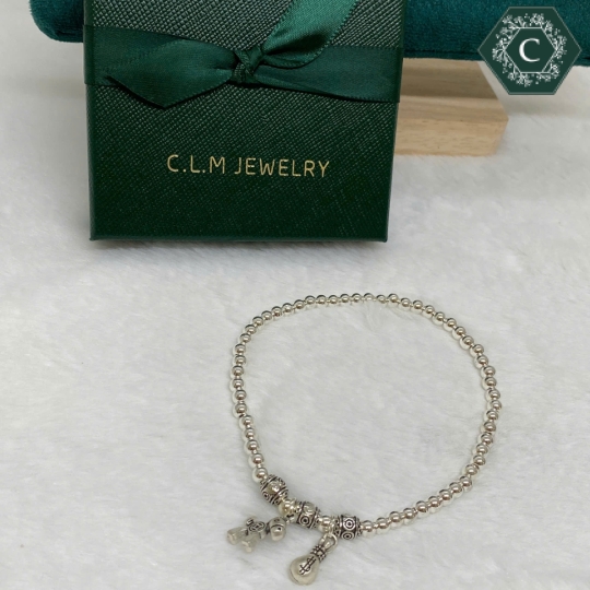 Vòng Tay Titan Charm Chú Ngựa Và Túi Tiền May Mắn Tài Lộc - MS1278