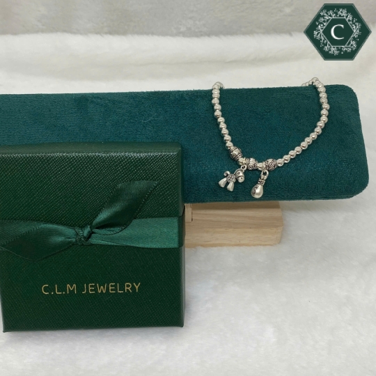 Vòng Tay Titan Charm Chú Ngựa Và Túi Tiền May Mắn Tài Lộc - MS1278