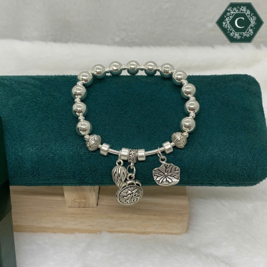 Vòng Tay TiTan Charm Búp Sen Thanh Lịch - MS1291