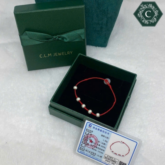 Vòng Tay Chỉ Đỏ Cẩm Thạch MS717