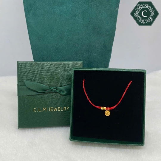 Vòng Tay Chỉ Đỏ Charm Chữ PHÚC MS726