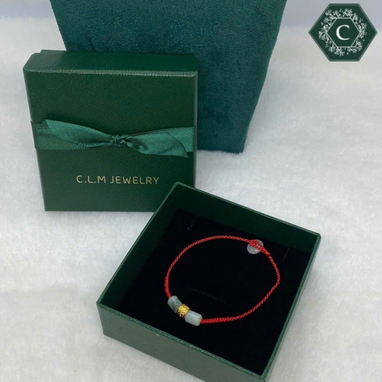 Vòng Tay Chỉ Đỏ Charm Đơn Giản MS691 