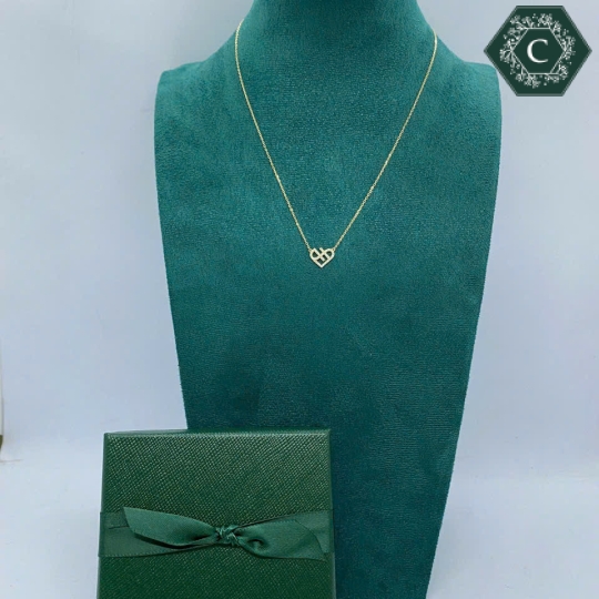 Dây Chuyền Bạc Trái Tim Vô Cực MS778