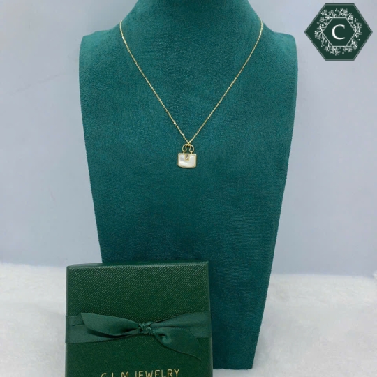 Dây Chuyền Bạc Túi Xách MS1122