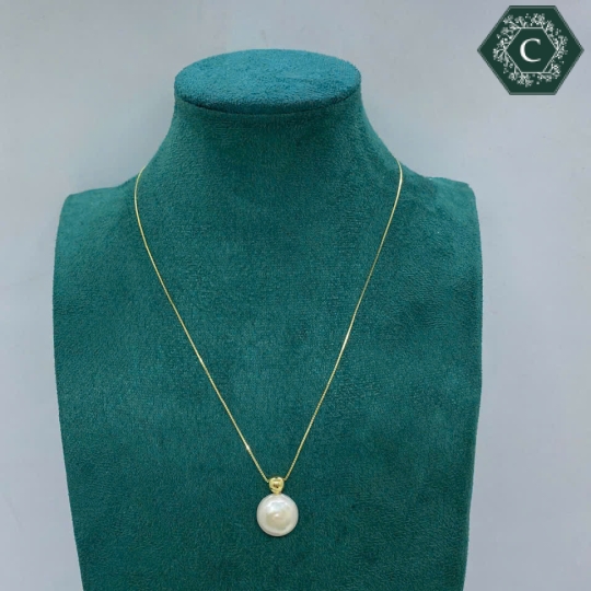 Dây Chuyền Bạc Ngọc Trai MS1211
