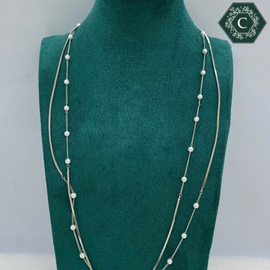 Dây Chuyền Hợp Kim Dạng Dài MS472