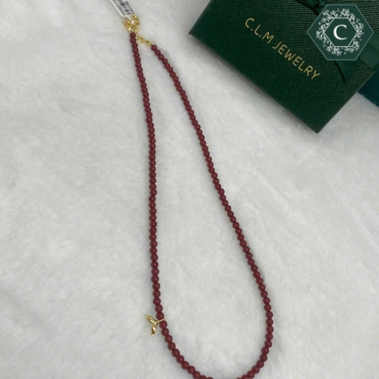 Dây Chuyền Chuỗi Đỏ Thời Trang MS1140