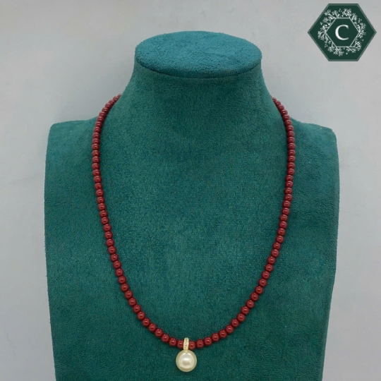 Dây Chuyền Chuỗi Đỏ Thời Trang MS1192
